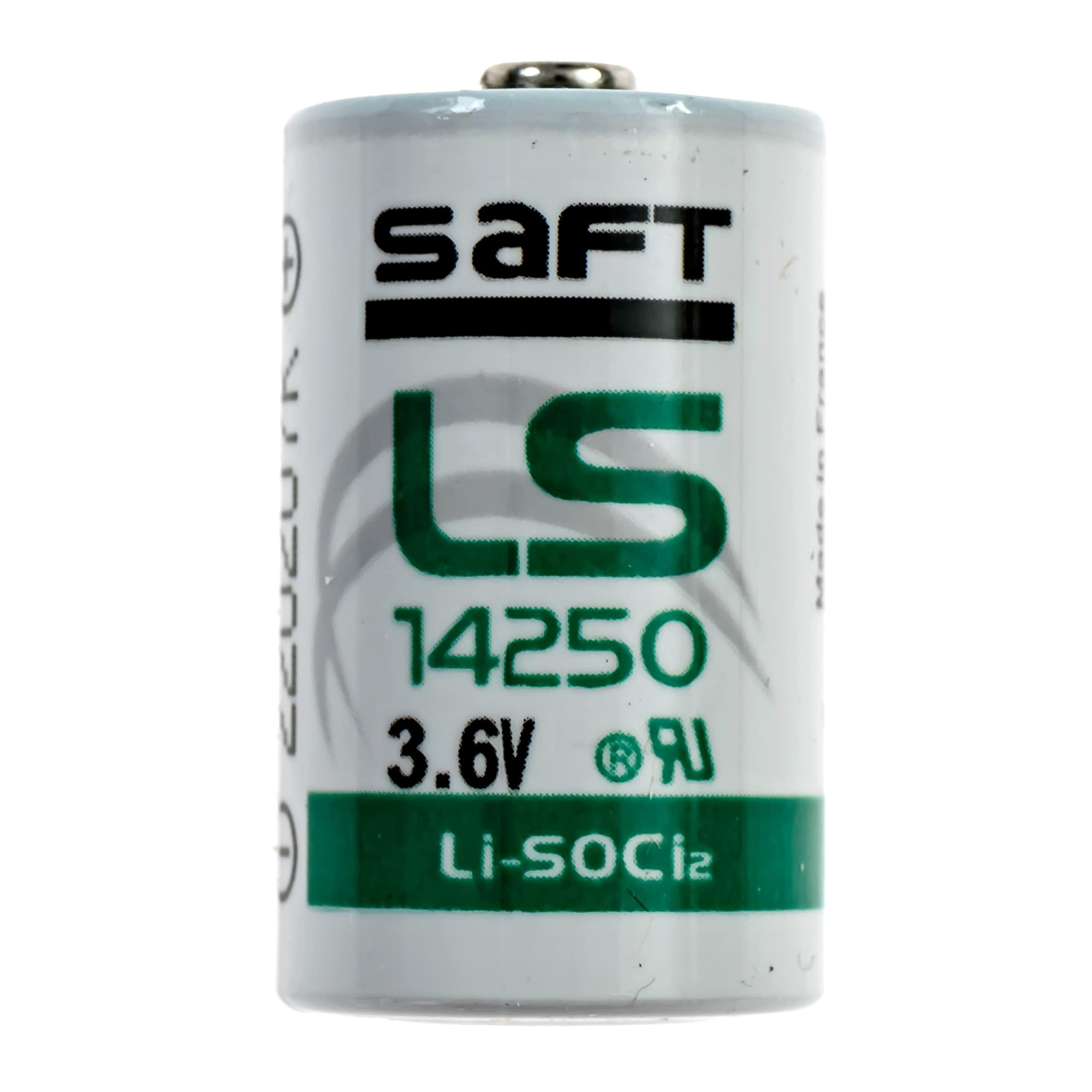 (10 Pack) Saft Ls 14250 1/2 Aa 3.6V Lithium (Non Rechargeable)